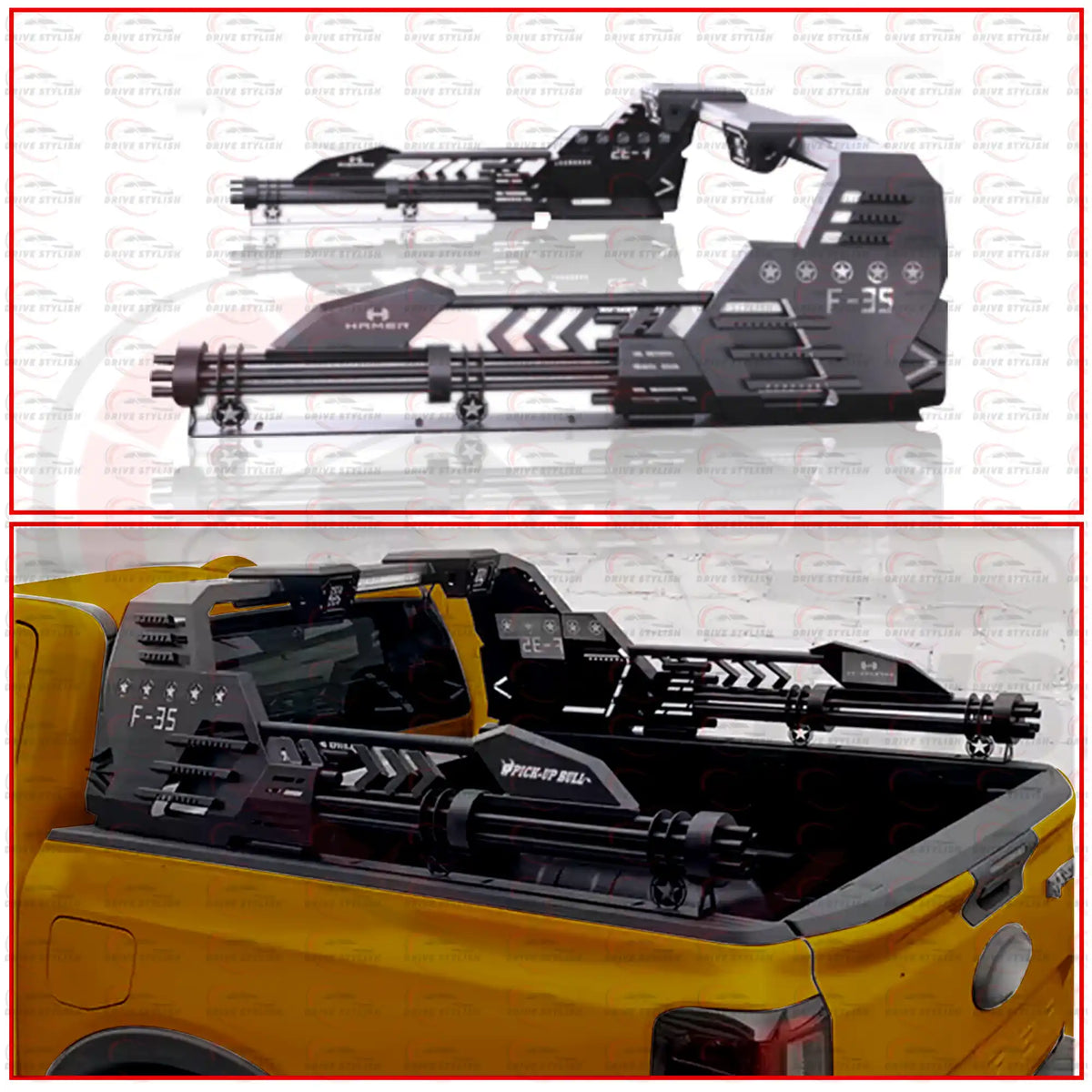 Attack Fighter Roll Bar for Toyota Hilux Travo 2026