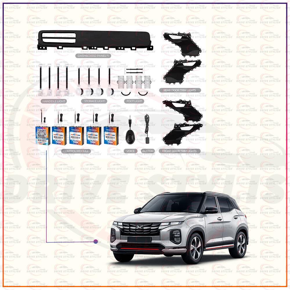 Ambient Light for Hyundai Creta 2024 Onwards
