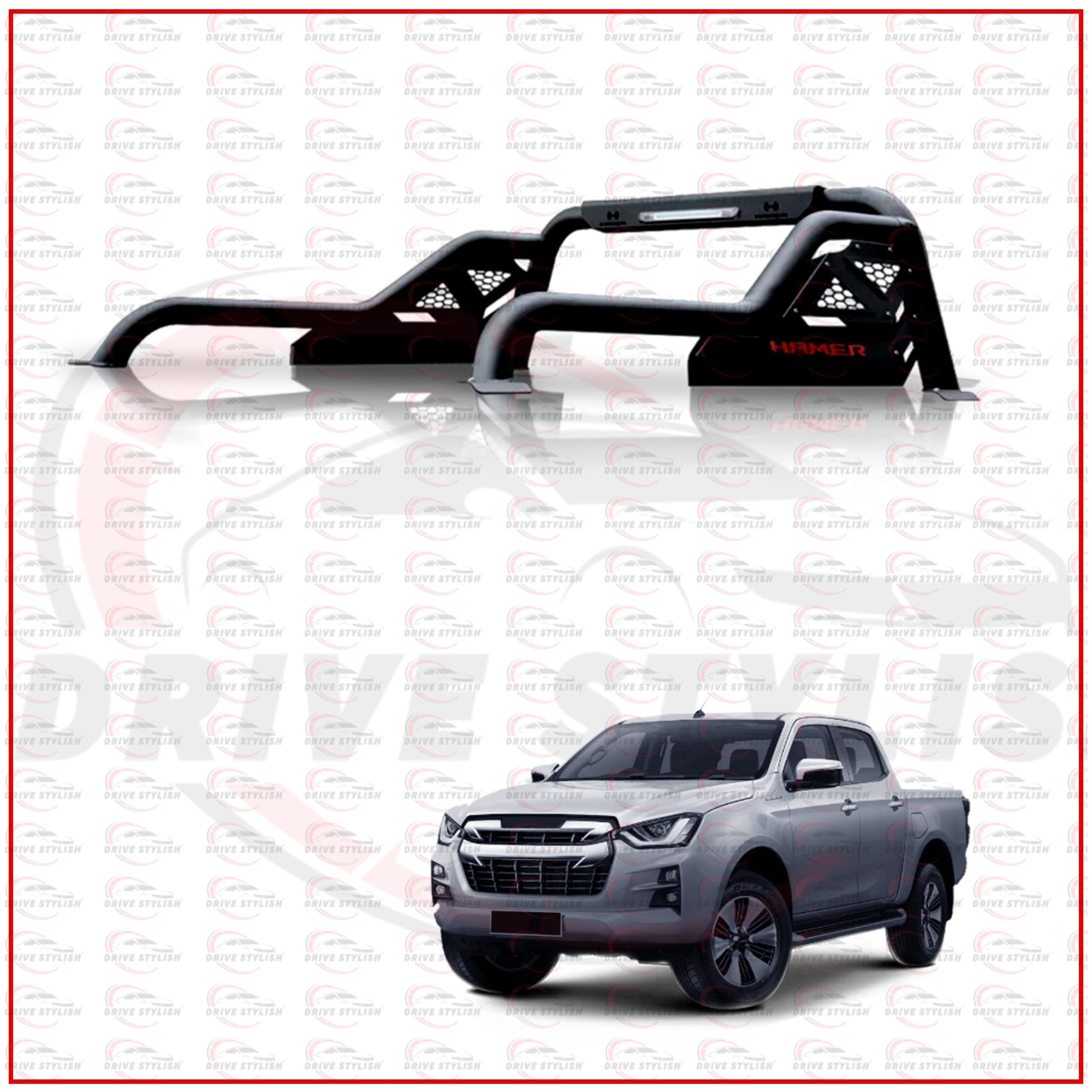 Hamer Titanium Series Roll Bar for Isuzu D-Max