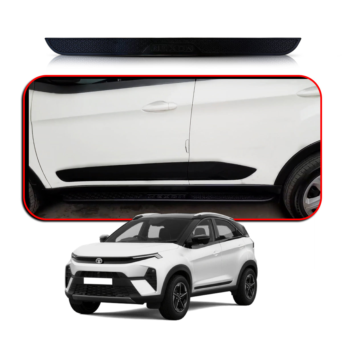 Tata Nexon Side Foot Step-OE Design