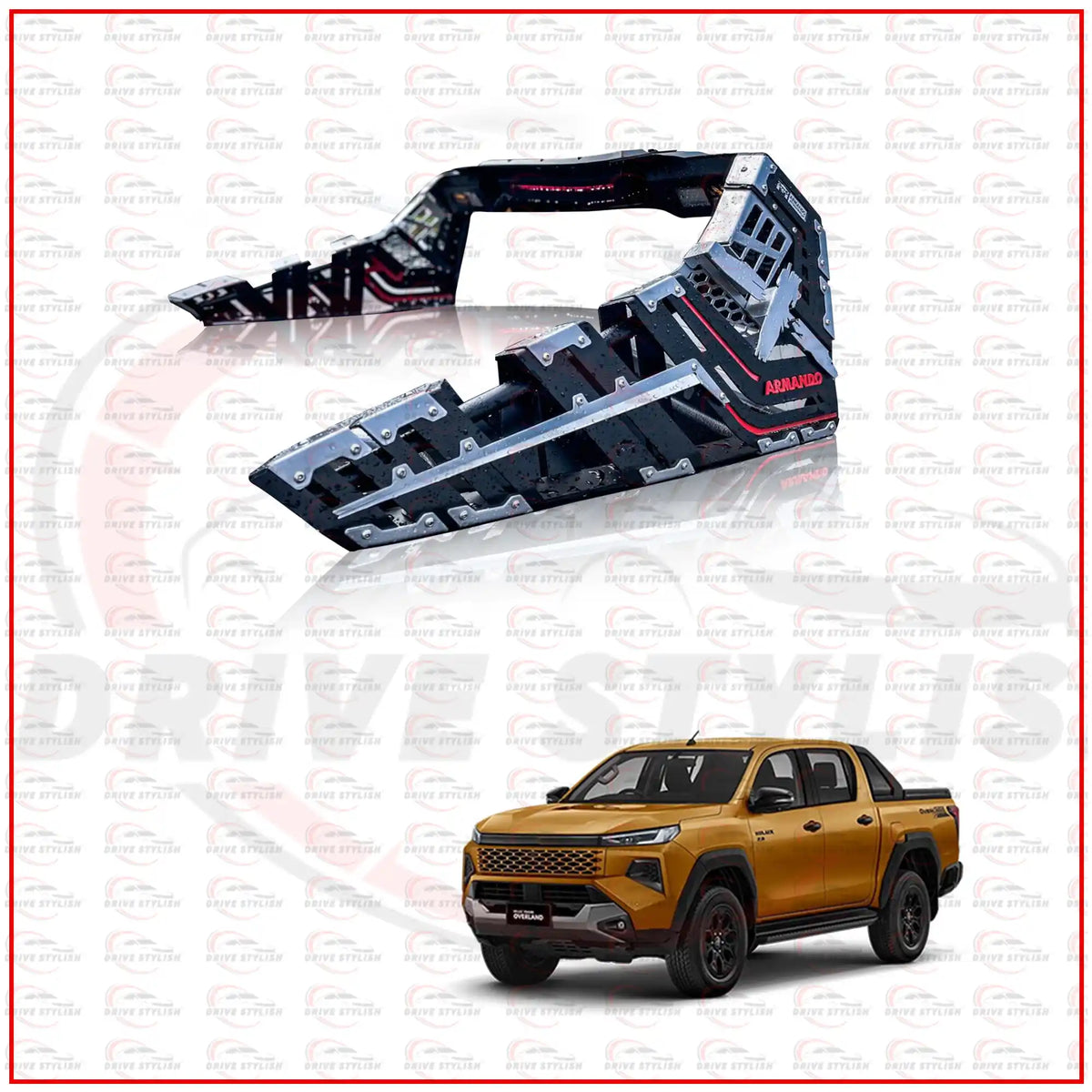 HAMER Off-Road Heavy Duty Roll Bar for Toyota Hilux Travo 2026