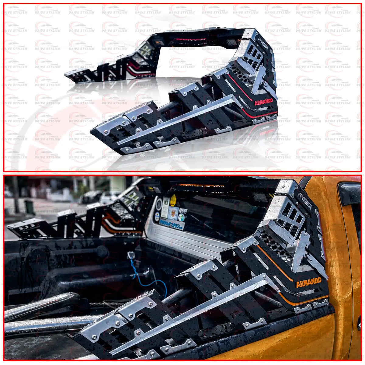 HAMER Off-Road Heavy Duty Roll Bar for Toyota Hilux Travo 2026