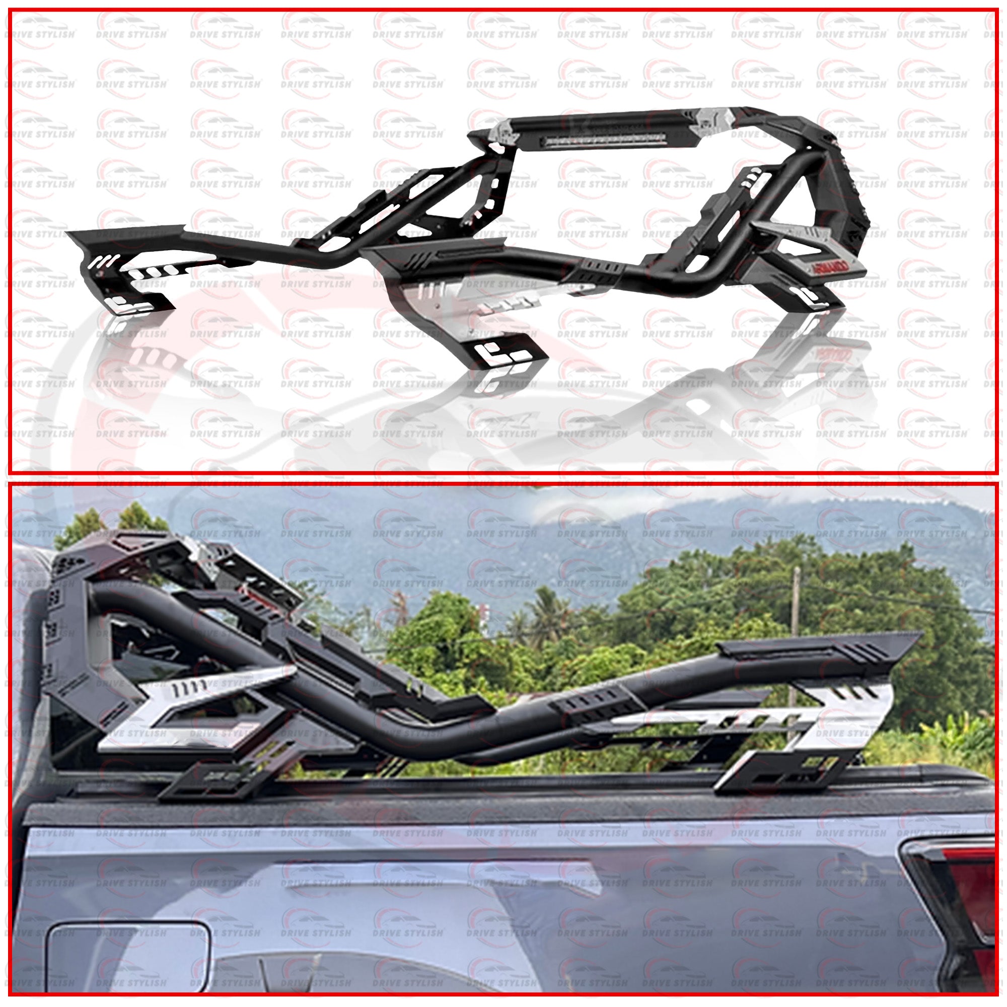 Robotics Roll Bar for Isuzu D-Max