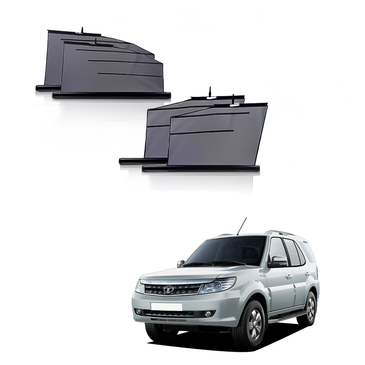 Tata Storme Automatic window roller curtains | Car Roller Retractable Sun Shades