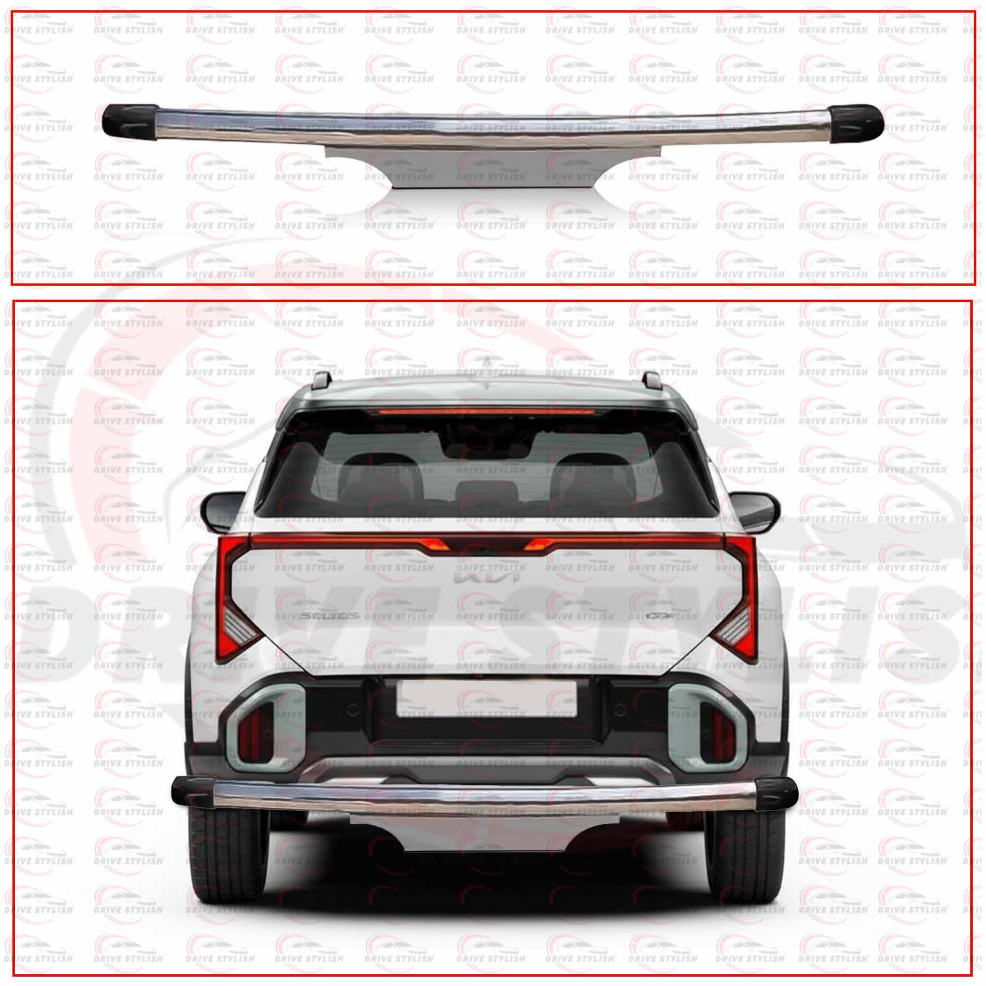 Rear Bumper Guard for Kia Seltos 2026