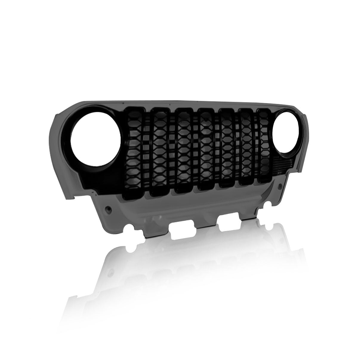 New Thar/Roxx Wrangler Style Bumper Grill - Red, White, Grey And Black