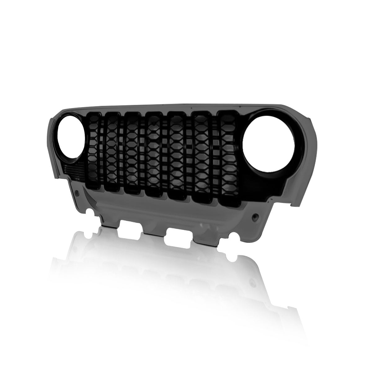 New Thar/Roxx Wrangler Style Bumper Grill - Red, White, Grey And Black