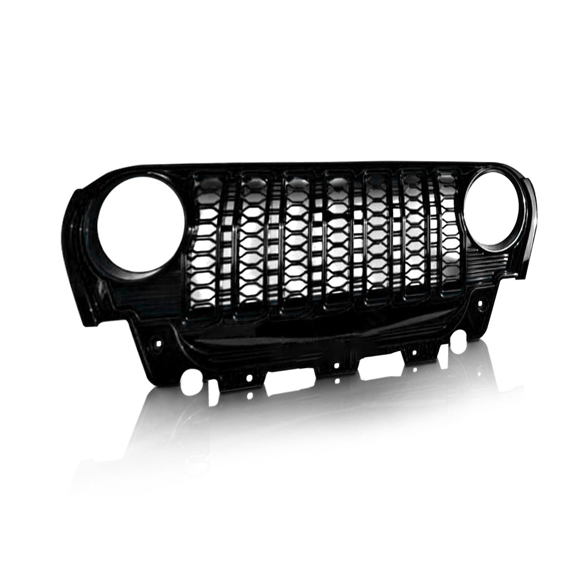 New Thar/Roxx Wrangler Style Bumper Grill - Red, White, Grey And Black