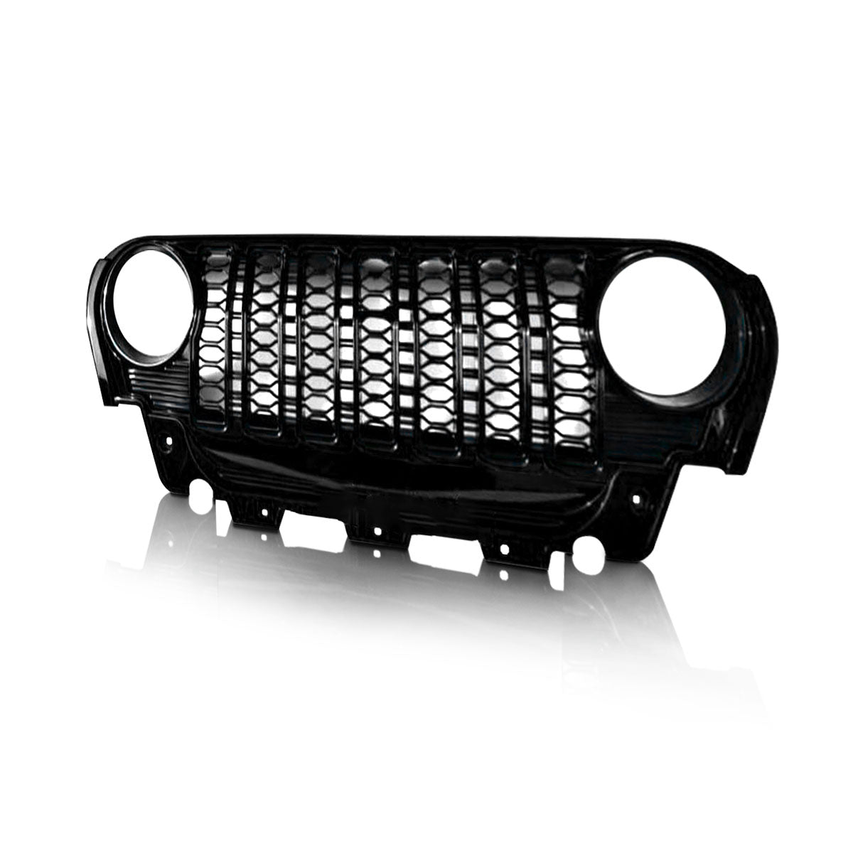 New Thar/Roxx Wrangler Style Bumper Grill - Red, White, Grey And Black