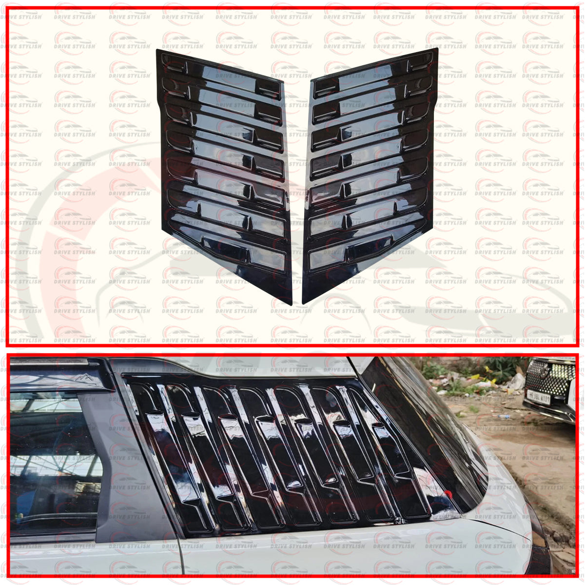 Window Louvers for Maruti Suzuki Brezza 2022