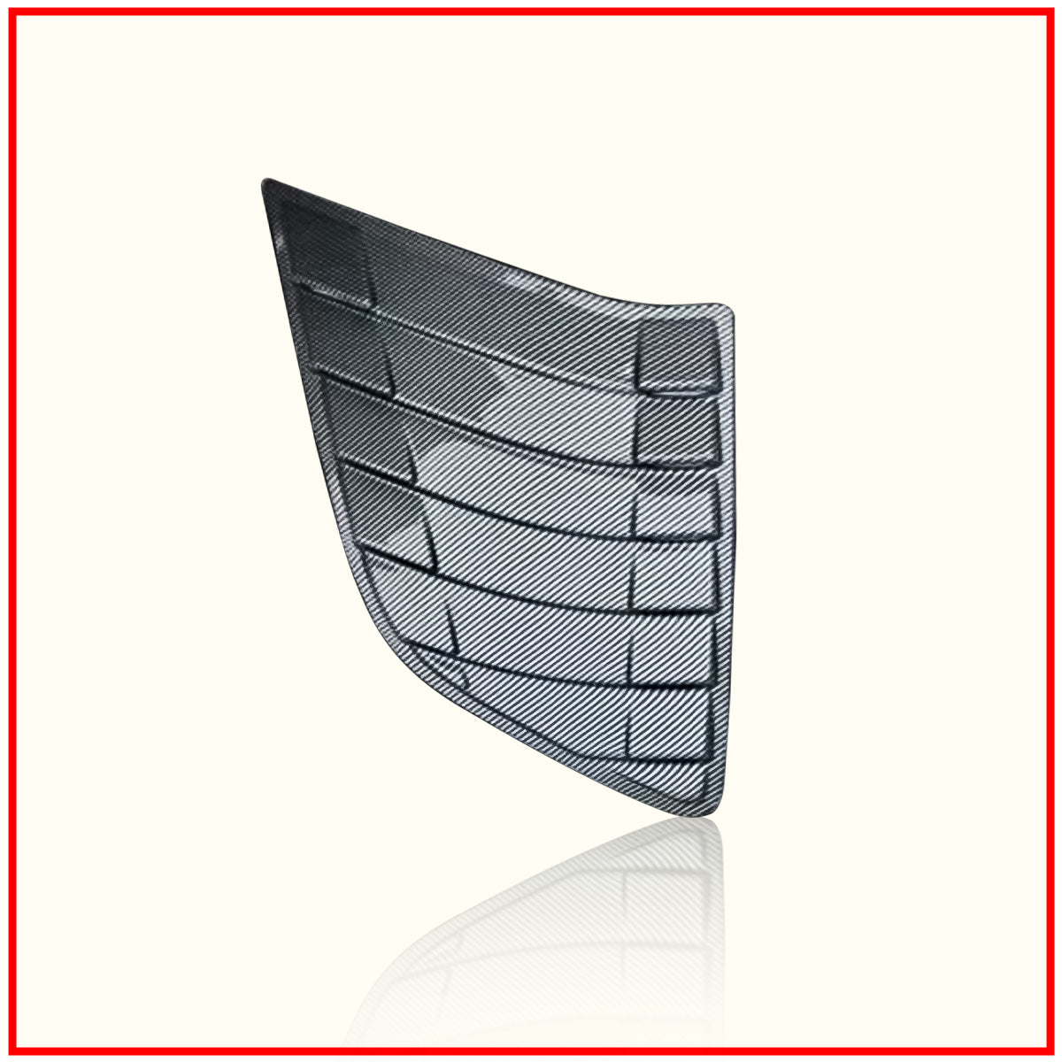 Ford Endeavour Rear Window Side Louvers || Carbon Fiber And Glossy Black Finish