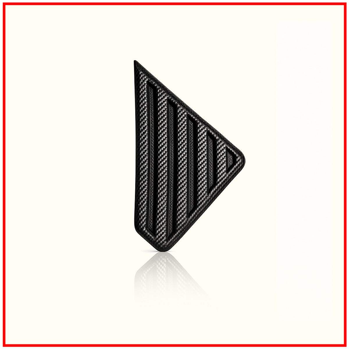 Thar Roxx Rear Window Side Louvers  || Carbon Fiber And Glossy Black Finish