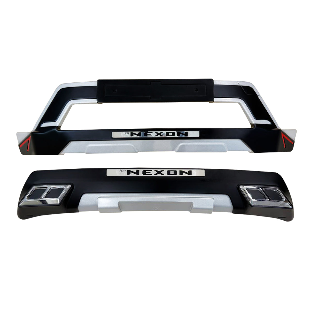 Front & Rear Bumper Diffuser  For Tata Nexon