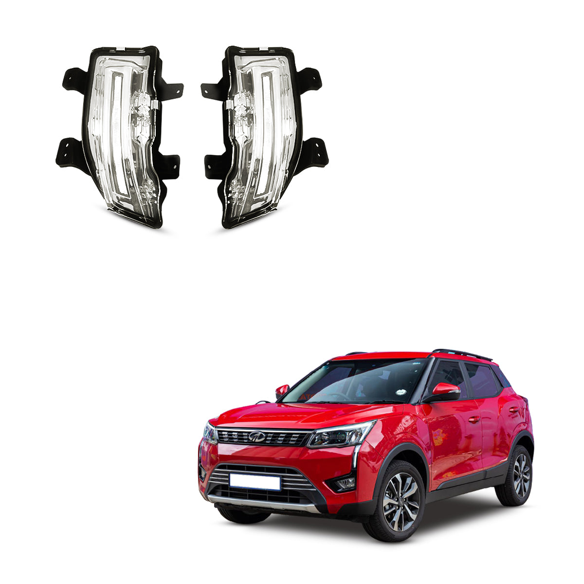 Mahindra Xuv 300 Fog Lamp And DRL Light