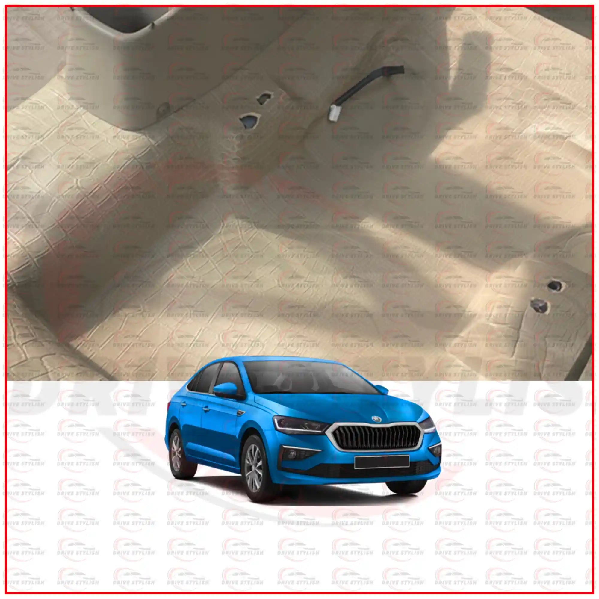 Skoda Slavia Car Flooring Lamination