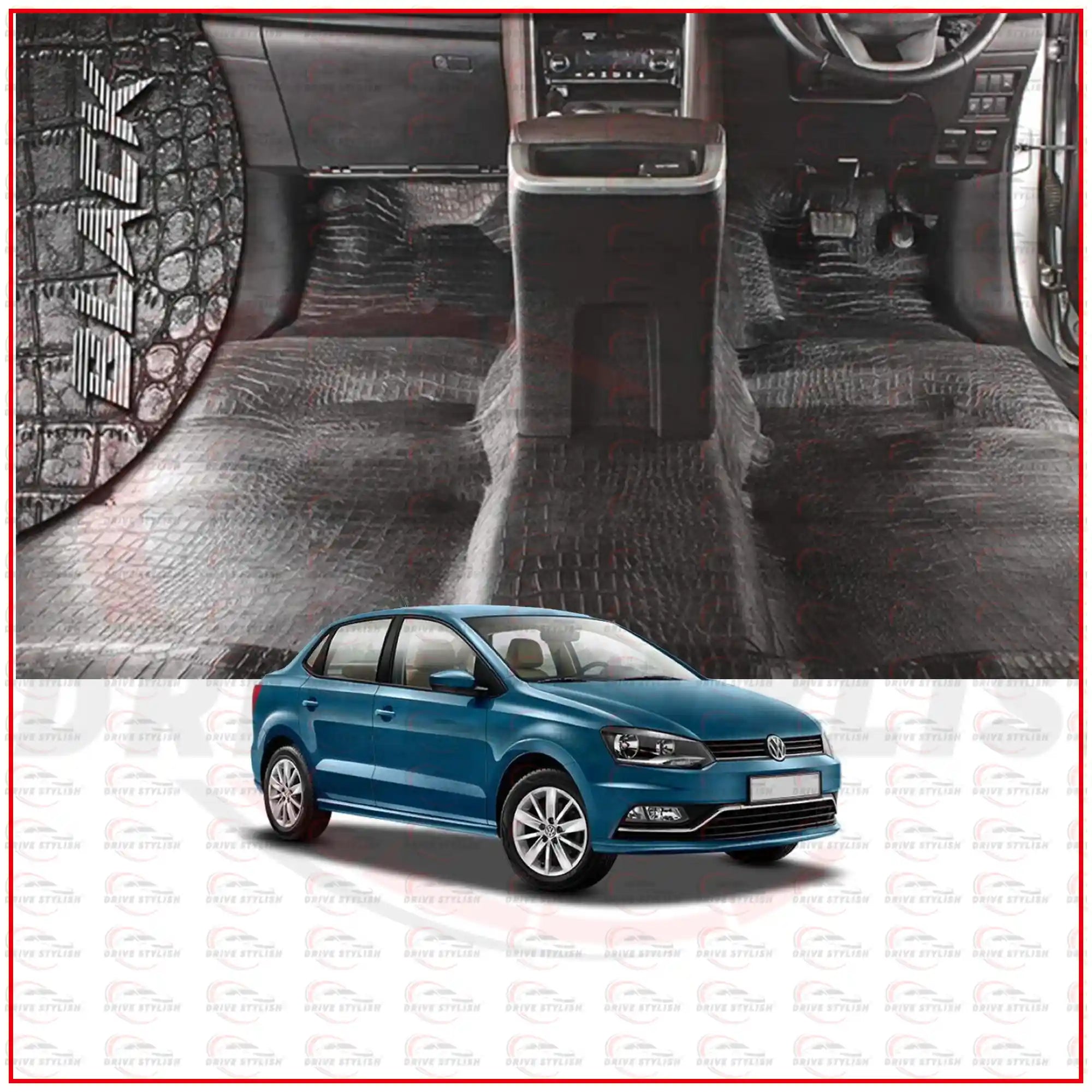 Car Flooring Lamination for Volkswagen Ameo