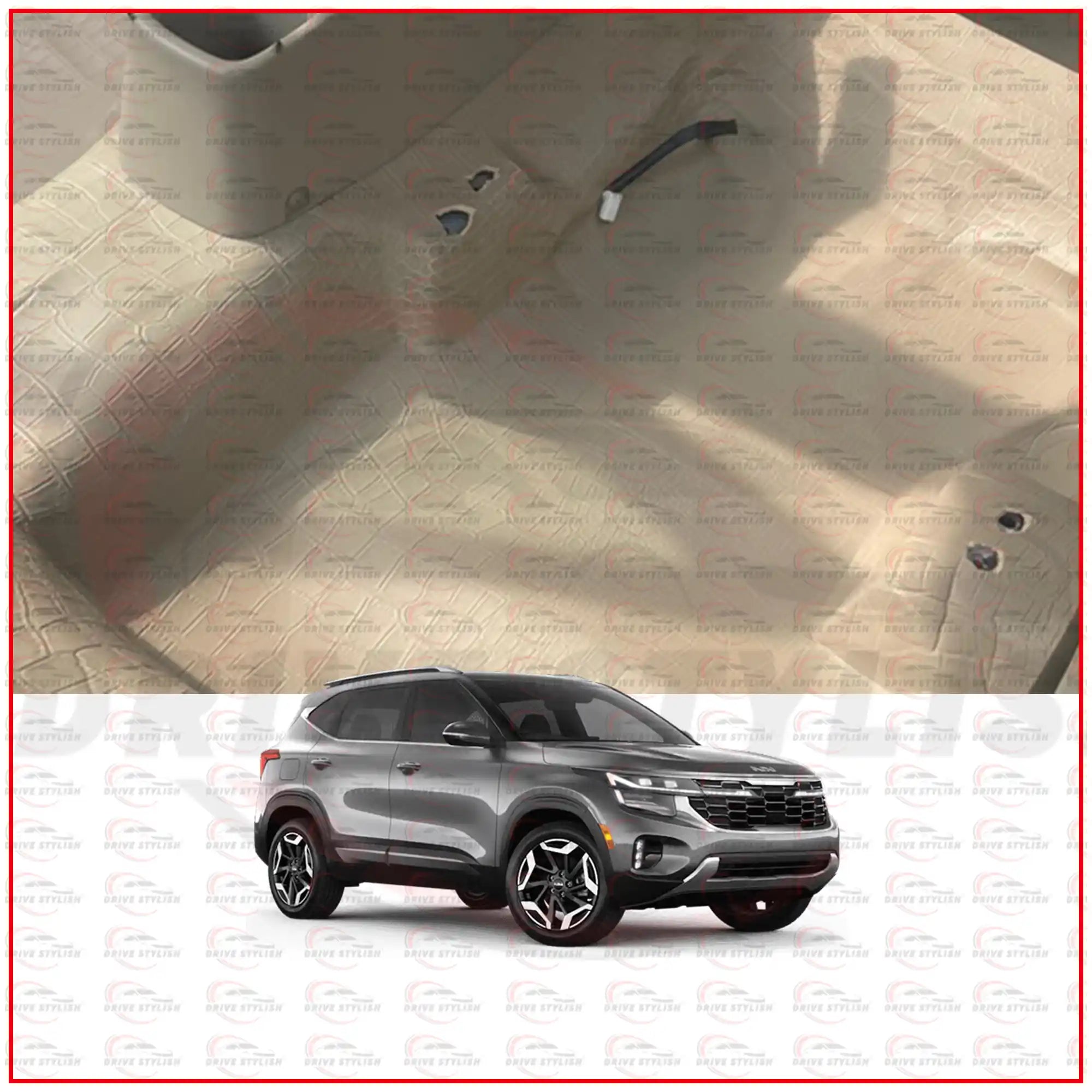 Car Flooring Lamination for Kia Seltos