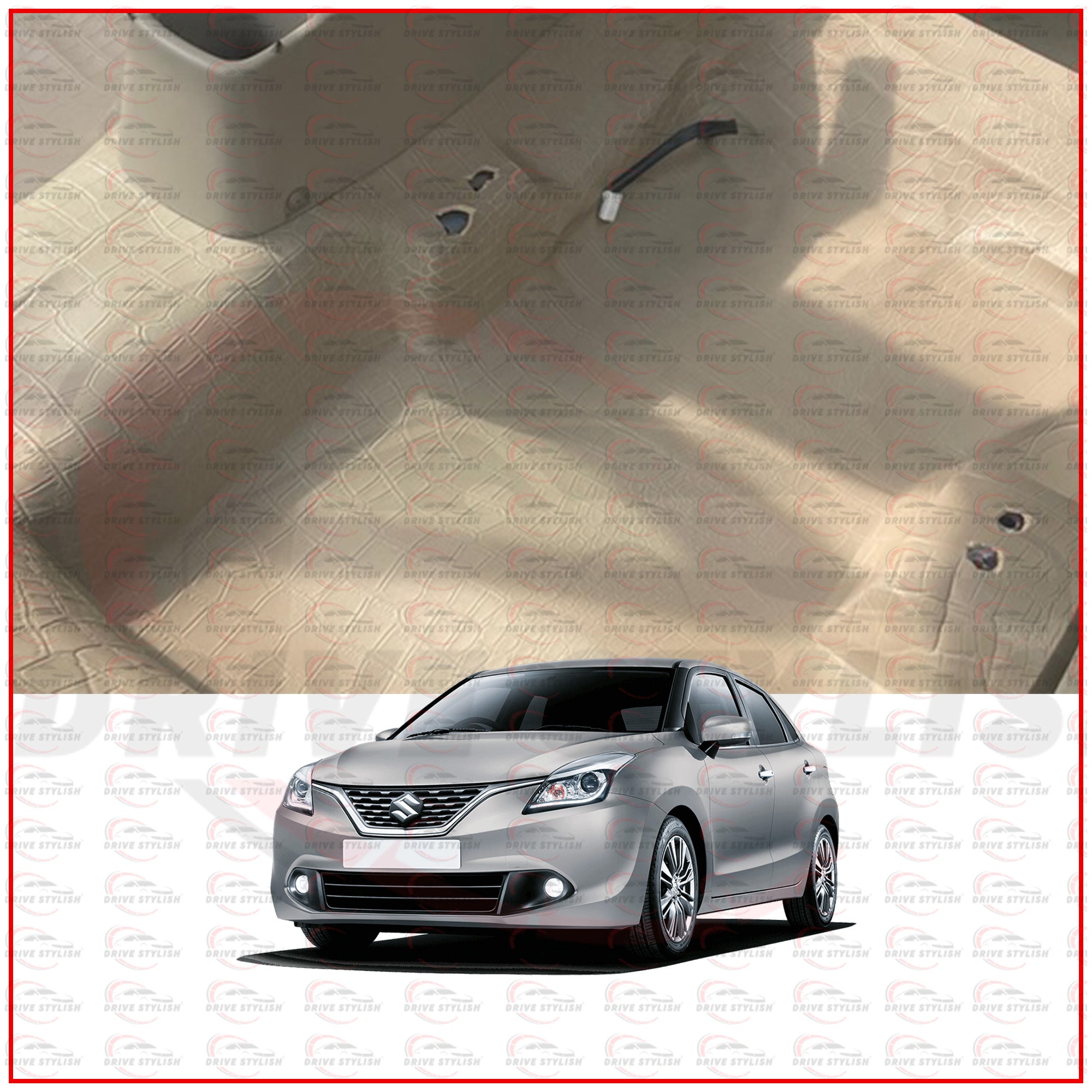Floor Lamination For Baleno | Carpet Roll | PU Sheet With Anti-Skid Texture