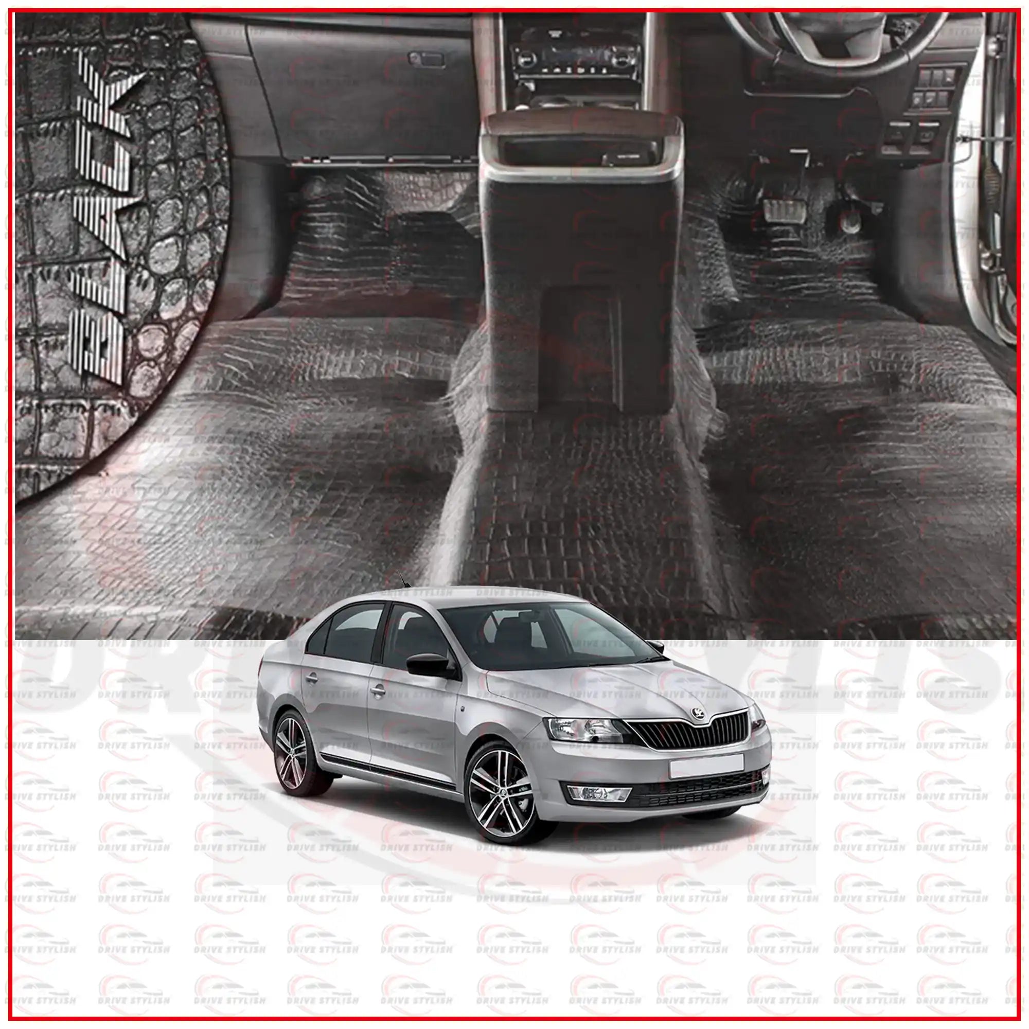 Car Flooring Lamination for Skoda Rapid
