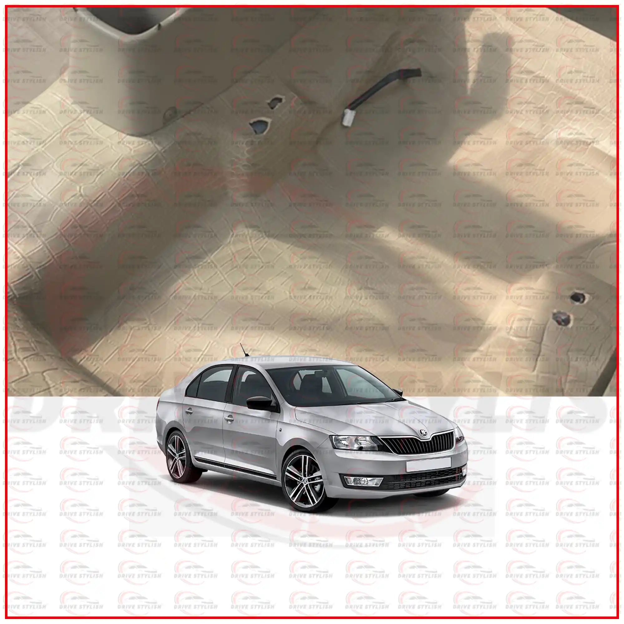 Car Flooring Lamination for Skoda Rapid