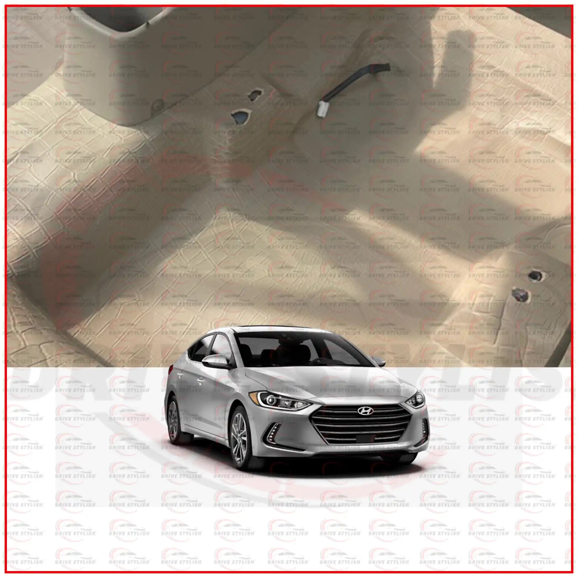 Car Flooring Lamination for Hyundai Verna 2017