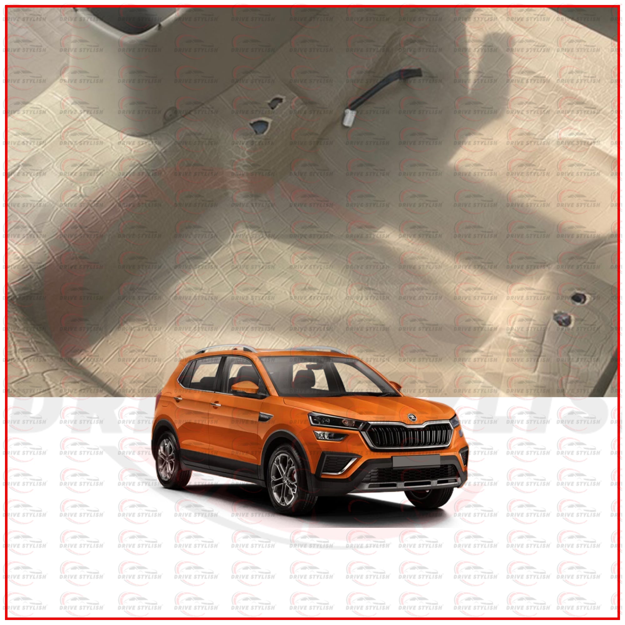 Car Flooring Lamination for Skoda Kushaq