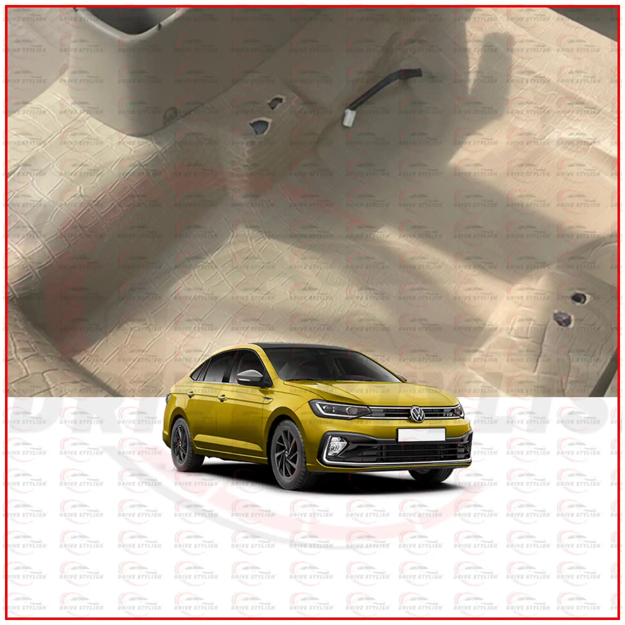 Car Flooring Lamination for Volkswagen Virtus