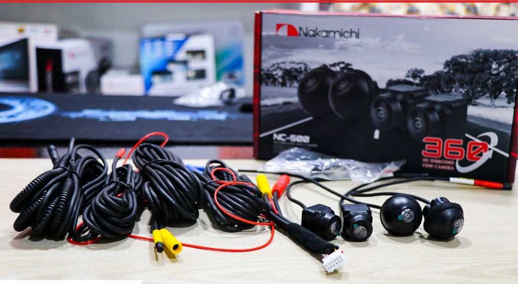 Nakamichi NC-501 360 HD camera kit - Main Image