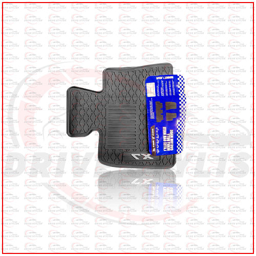 BMW X7 7 Seater Waterproof Rubber Floor Mats