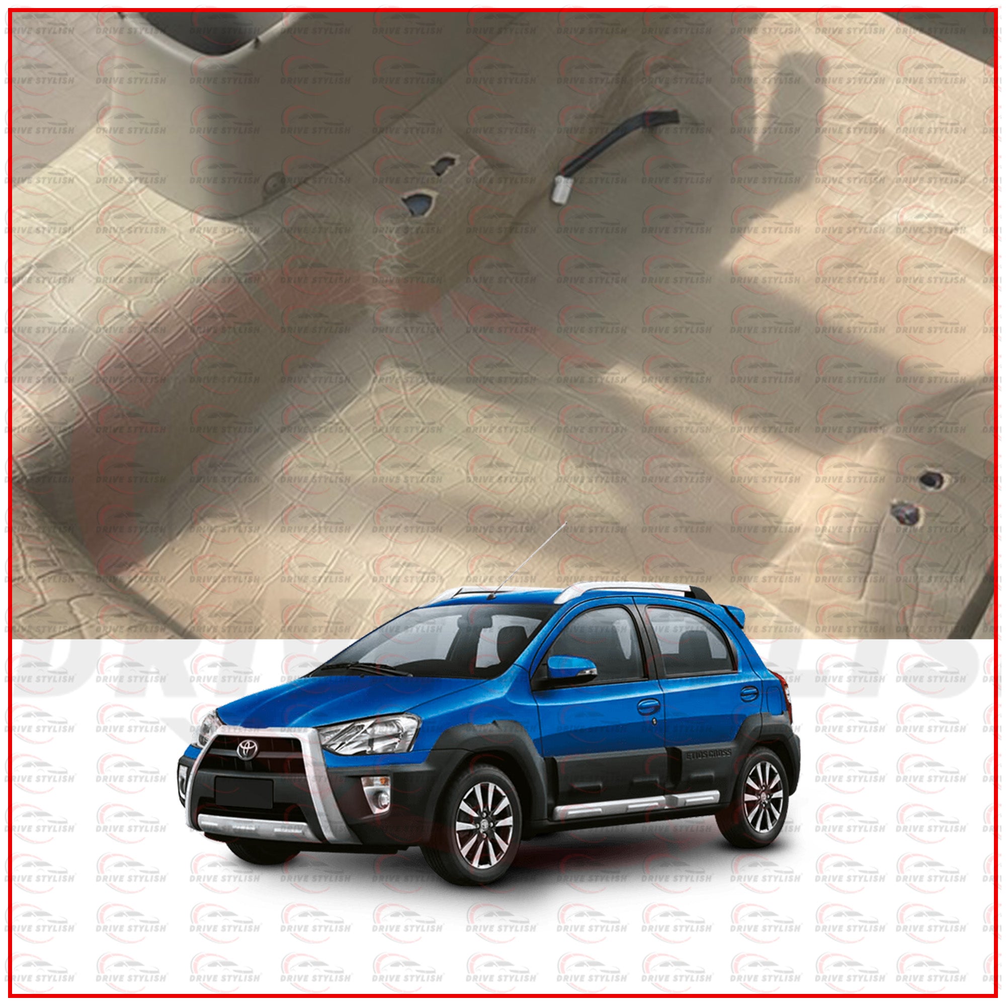 Car Flooring Lamination for Toyota Etios Cross