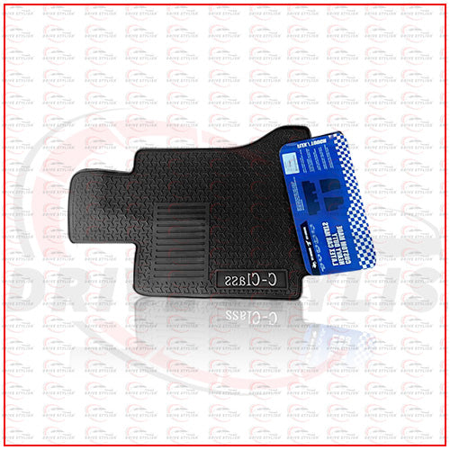 Mercedes-Benz C Class 2008-2013 Odour-proof Rubber Floor Mats| 100% Waterproof
