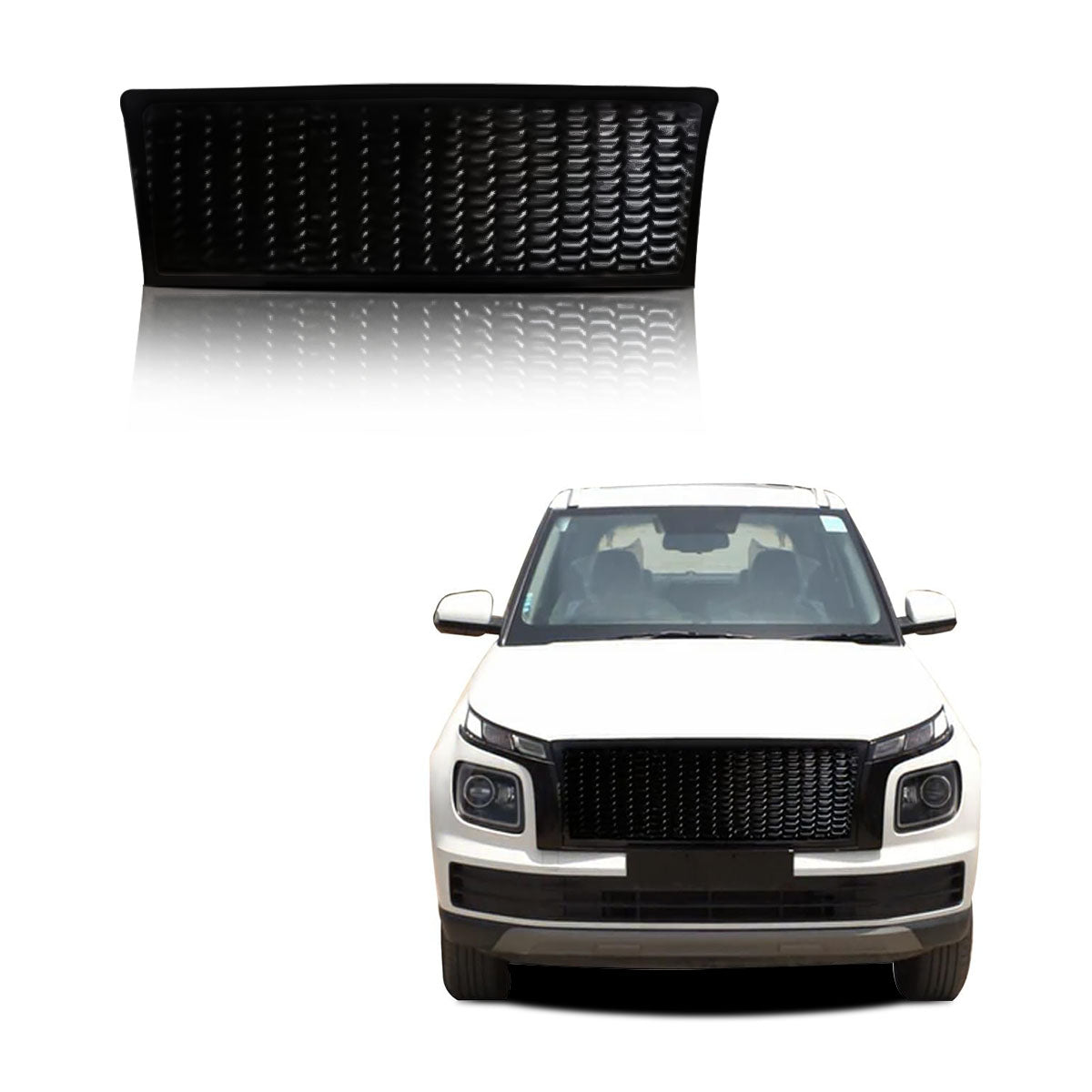 Venue Front Grill Honeycomb Design