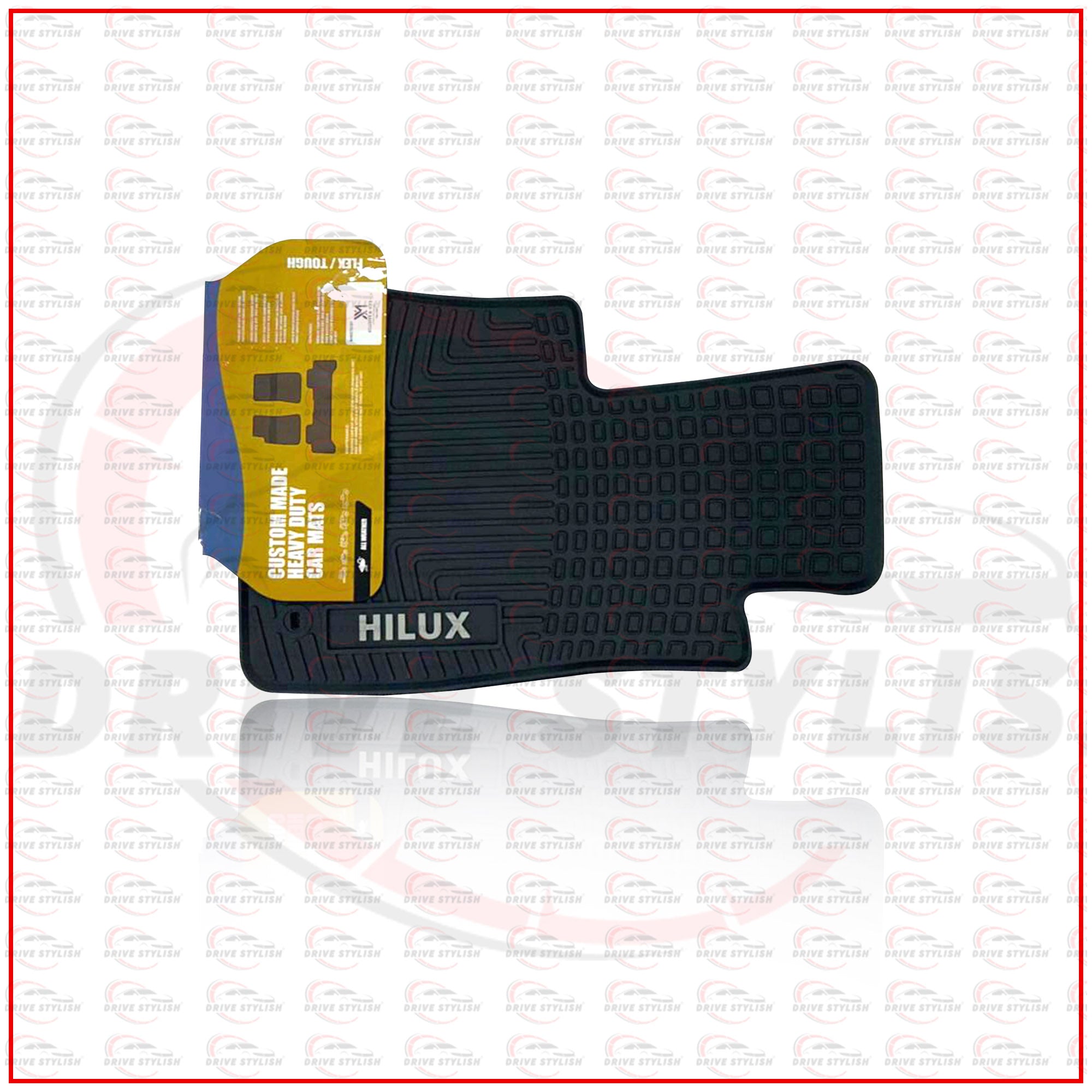 Toyota Hilux Detachable Rubber Mats