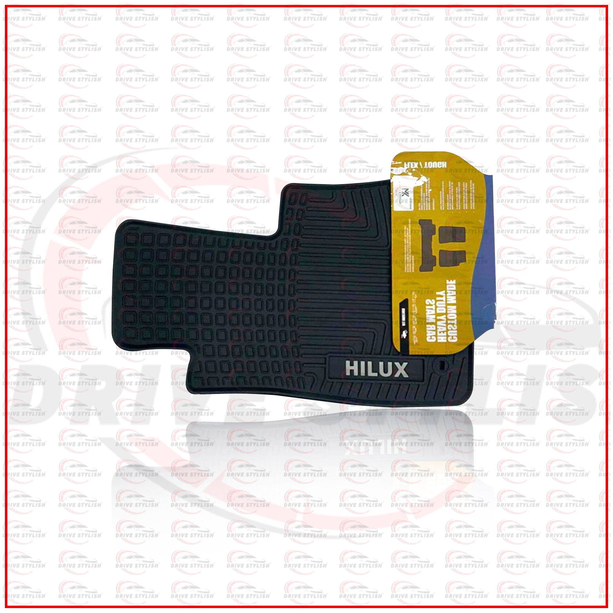 Toyota Hilux Detachable Rubber Mats
