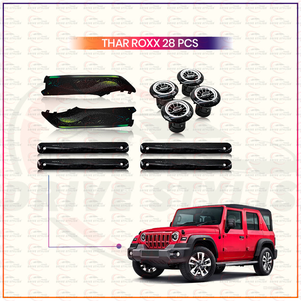 Ambient Light for Mahindra Thar Roxx (Set of 28)
