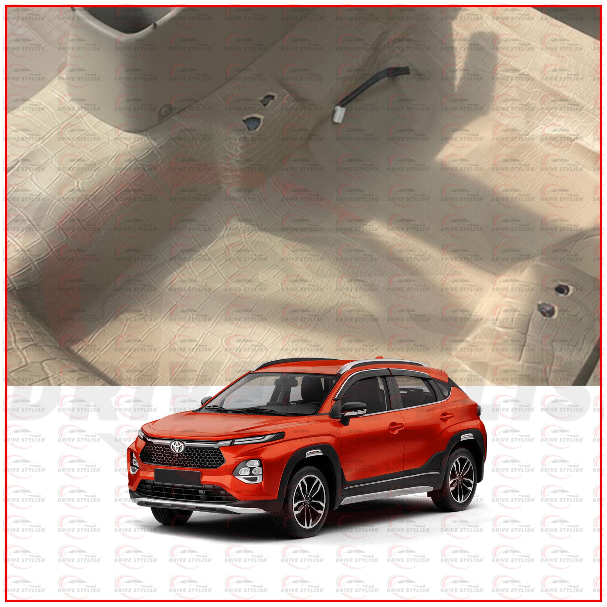 Car Flooring Lamination for Toyota Urban Cruiser