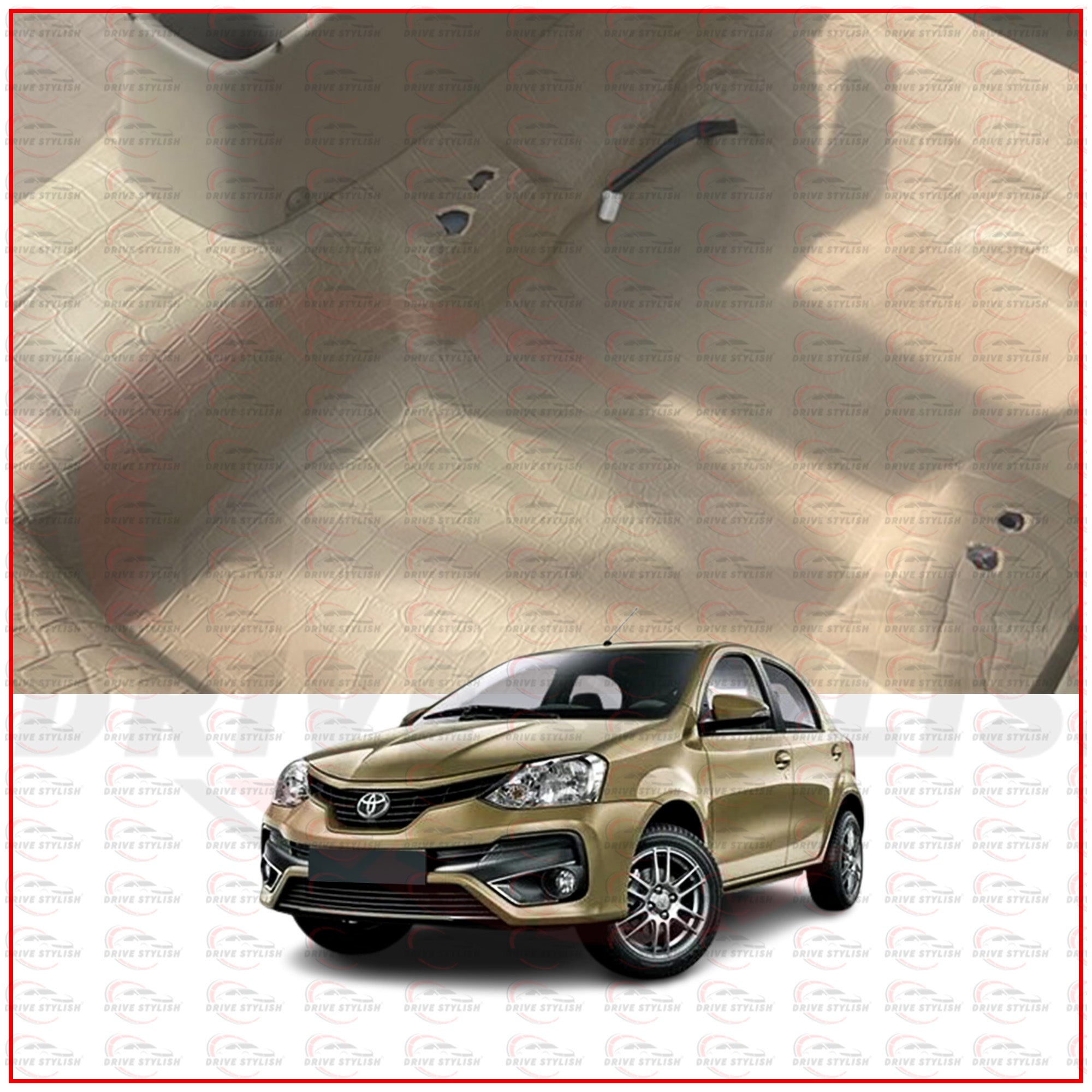 Car Flooring Lamination for Toyota Etios Liva