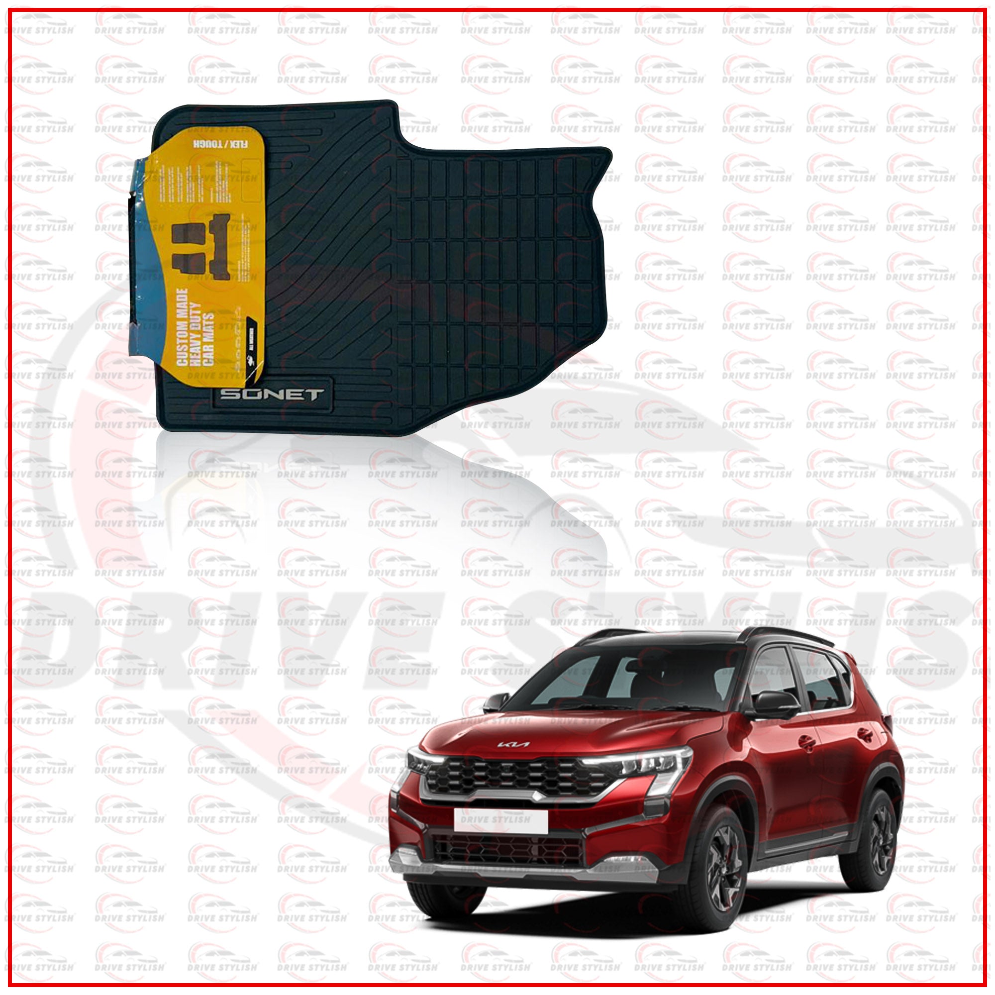 Kia Sonet Eco-friendly Rubber Mats