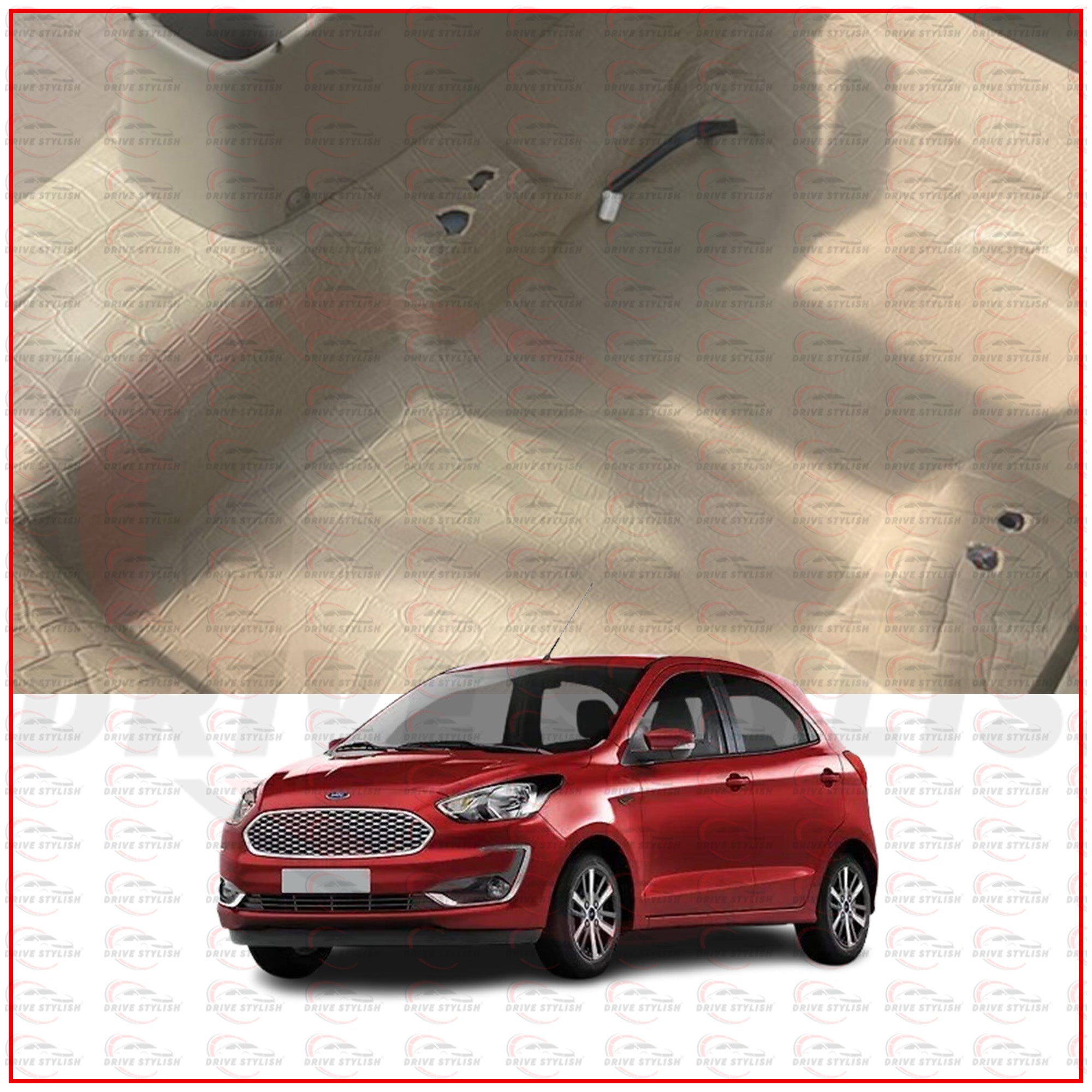 Car Flooring Lamination for Ford Figo