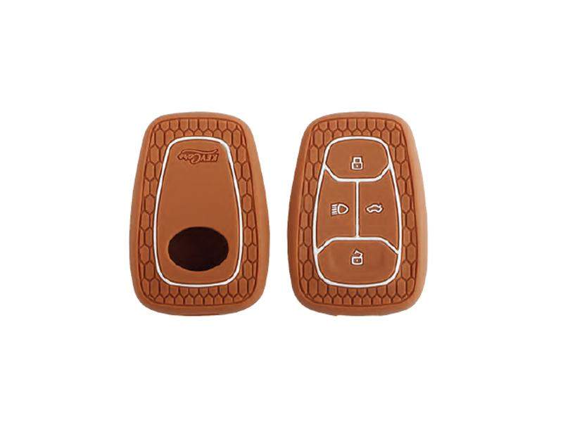 Silicone Car Key Cover For Tata KC-08