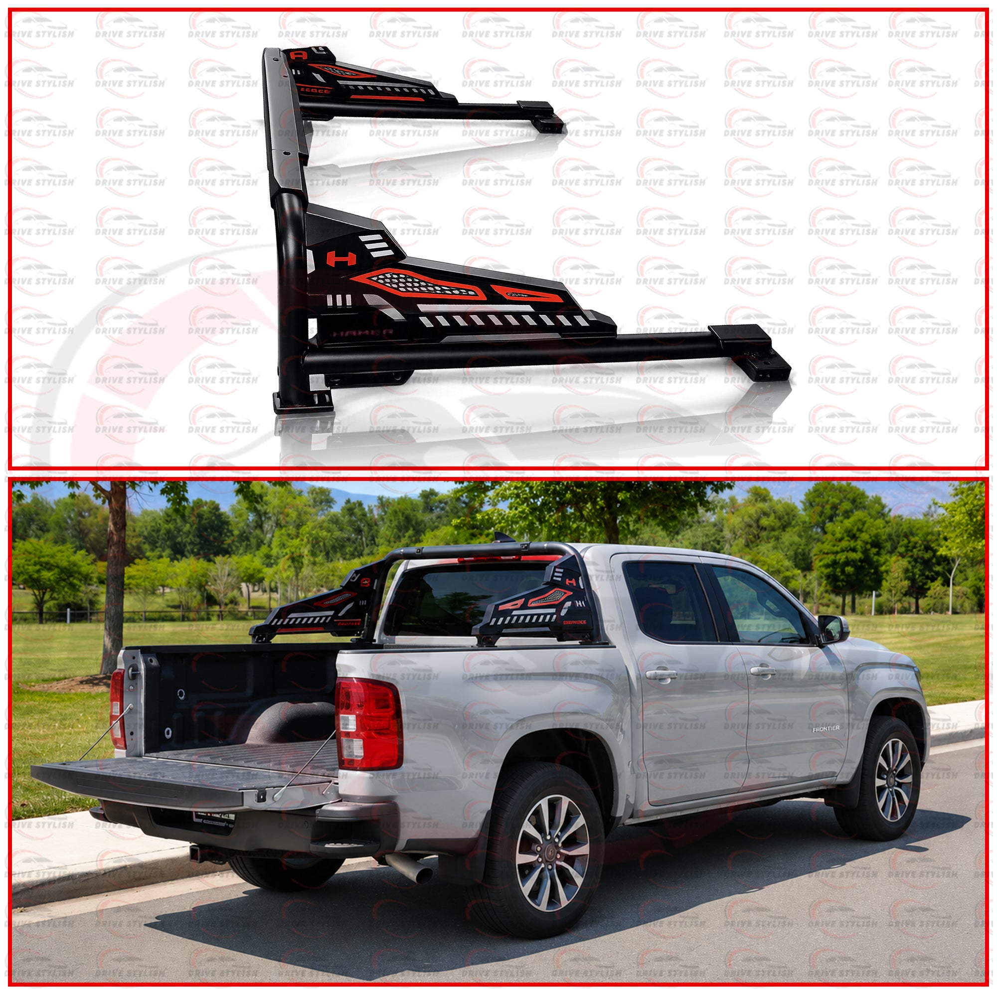 Isuzu D-Max Roll Bar Thunder Design