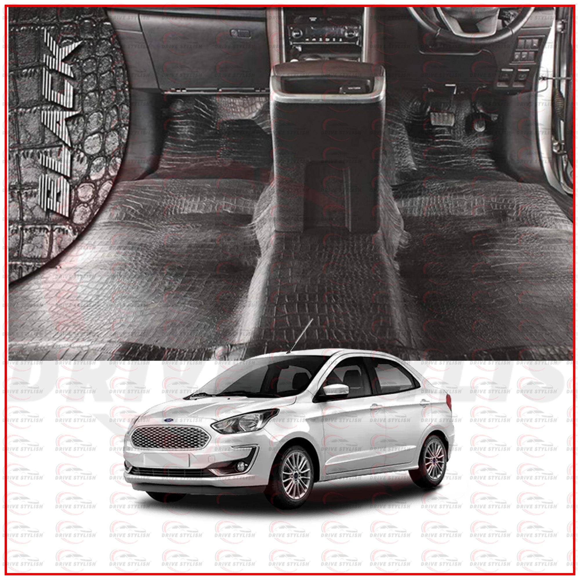 Car Flooring Lamination for Ford Aspire 2016