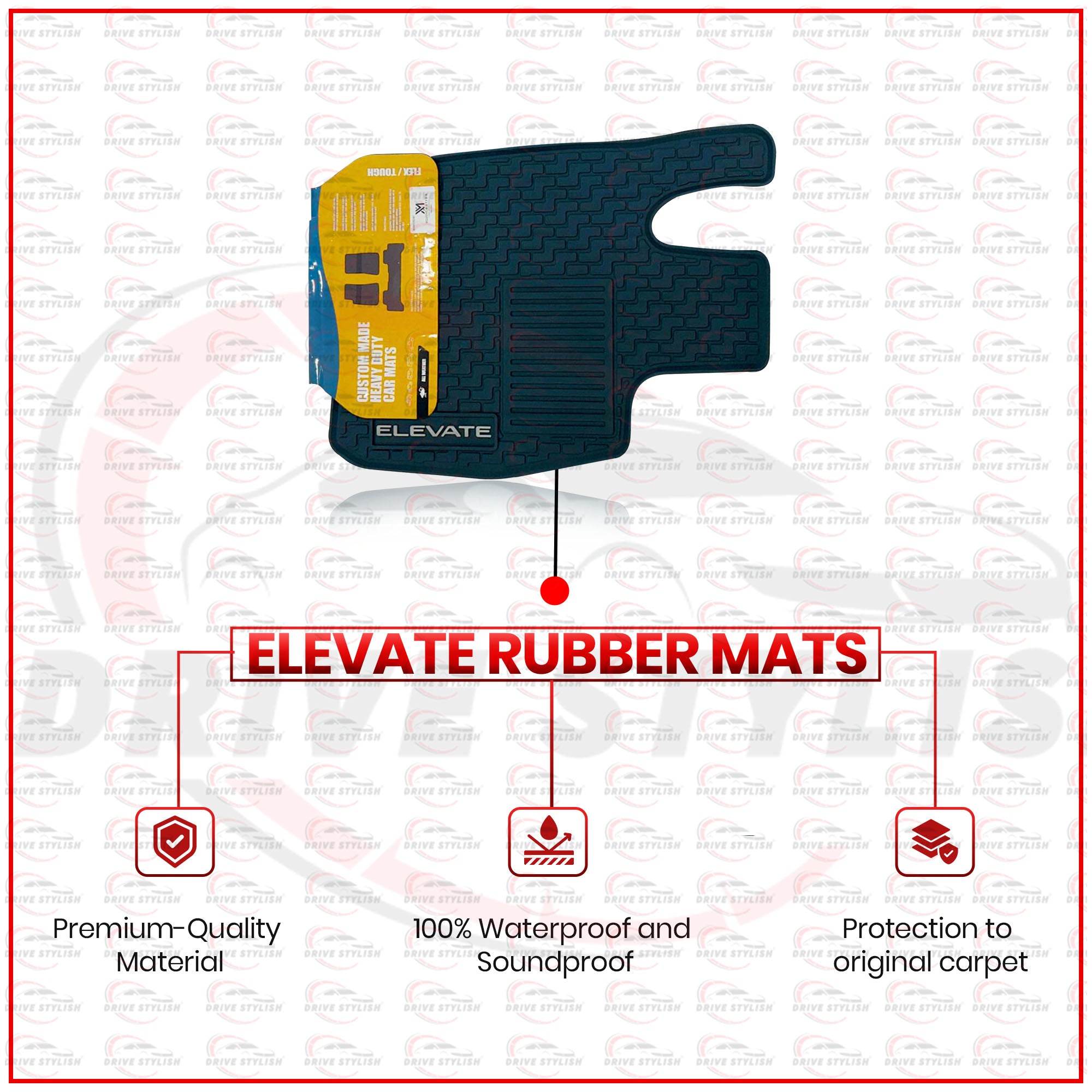 Honda Elevate Soft-texture Rubber Mats