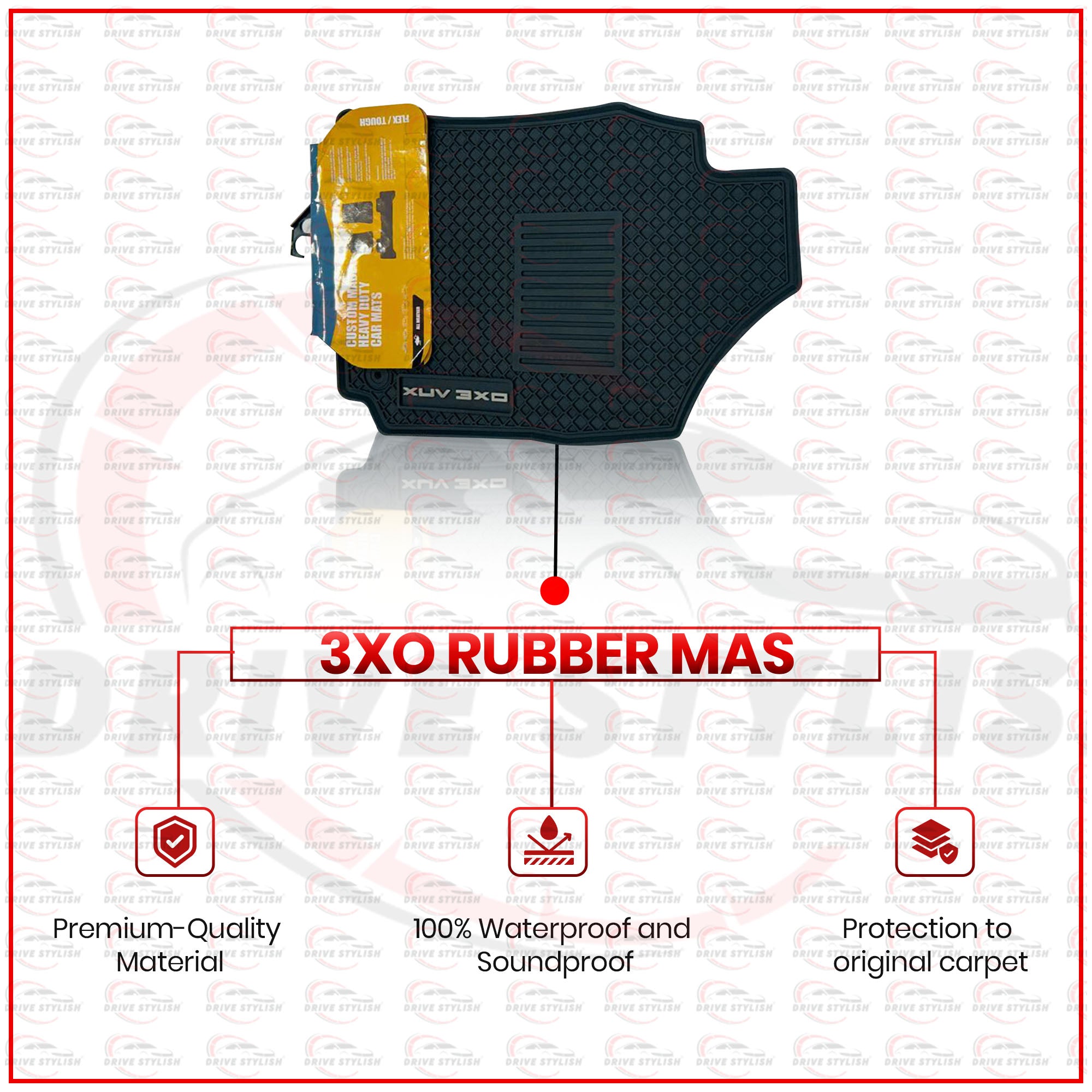 Mahindra 3XO Waterproof Rubber Mats