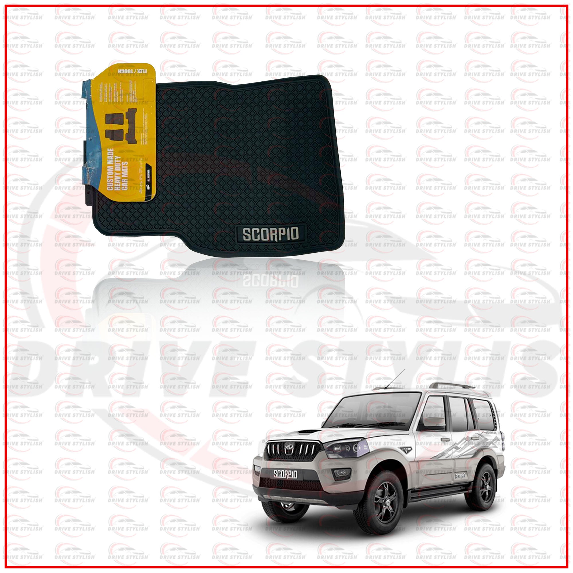 Mahindra Scorpio Waterproof Rubber Mats
