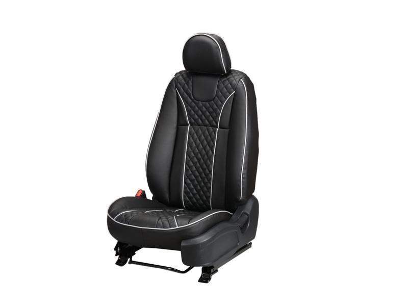 Hyundai Grand i10 Nios Art Leather Seat Cover - Moon Design