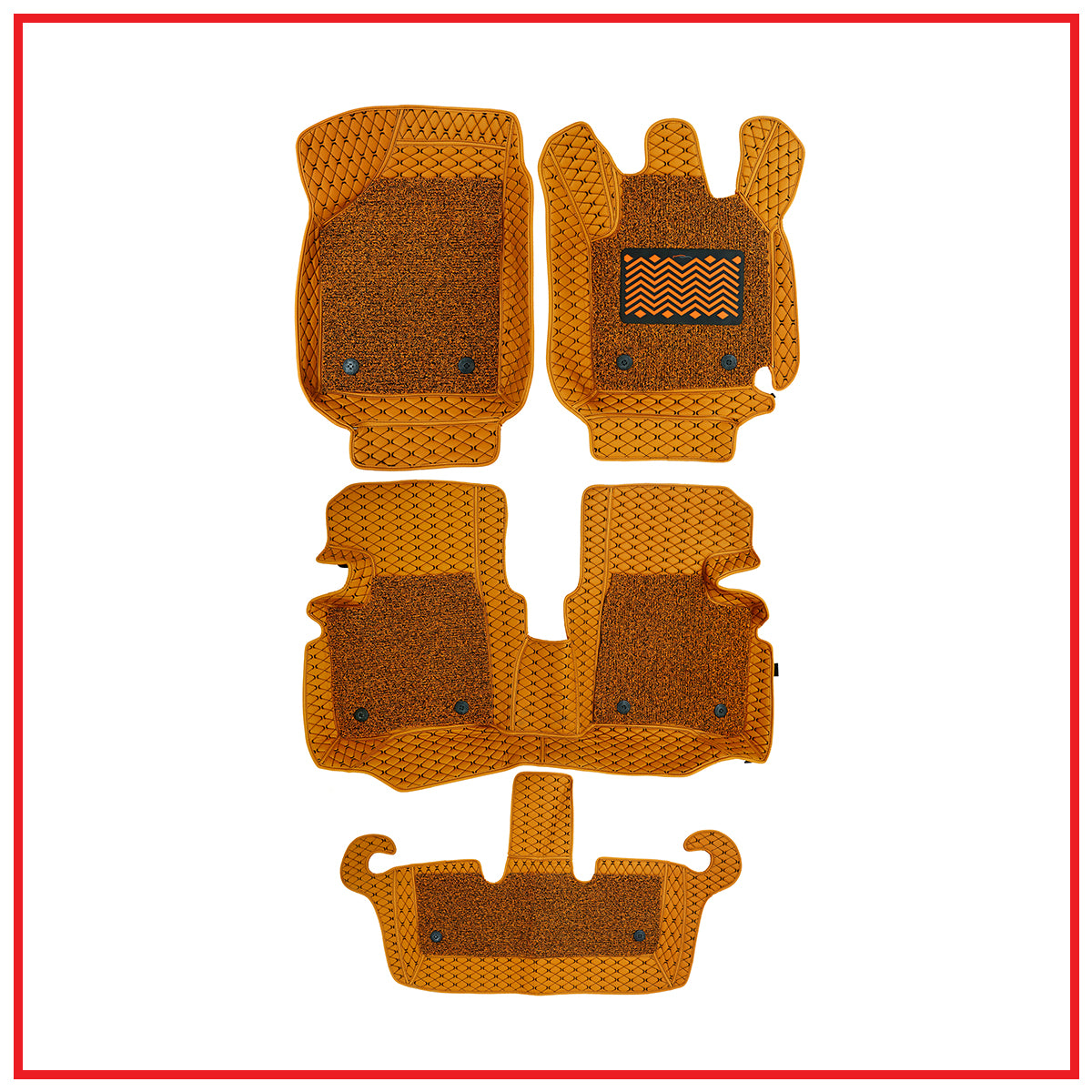 Land Rover Defender 7d Floor Premium Foot Mats