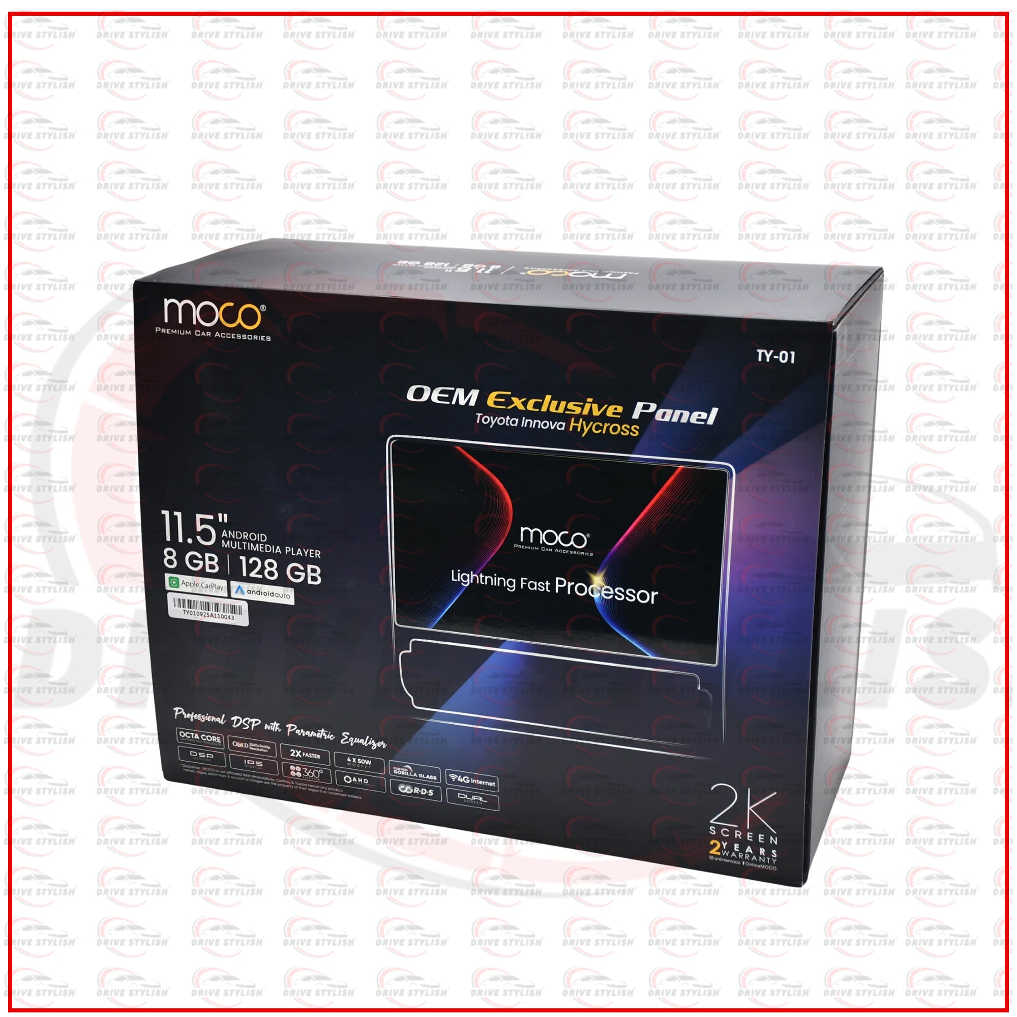 Android Multimedia Player for Toyota Hycross