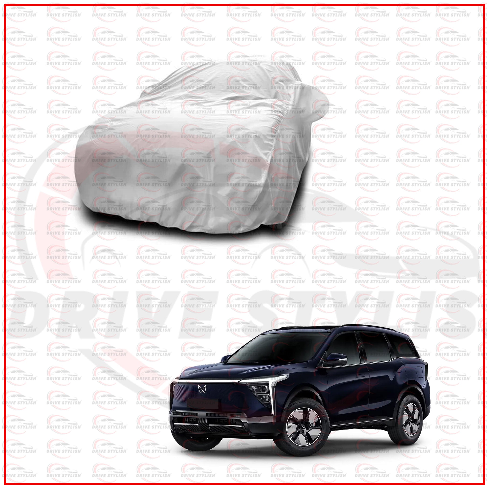 Silver Body Cover for Mahindra XEV 9S 2026