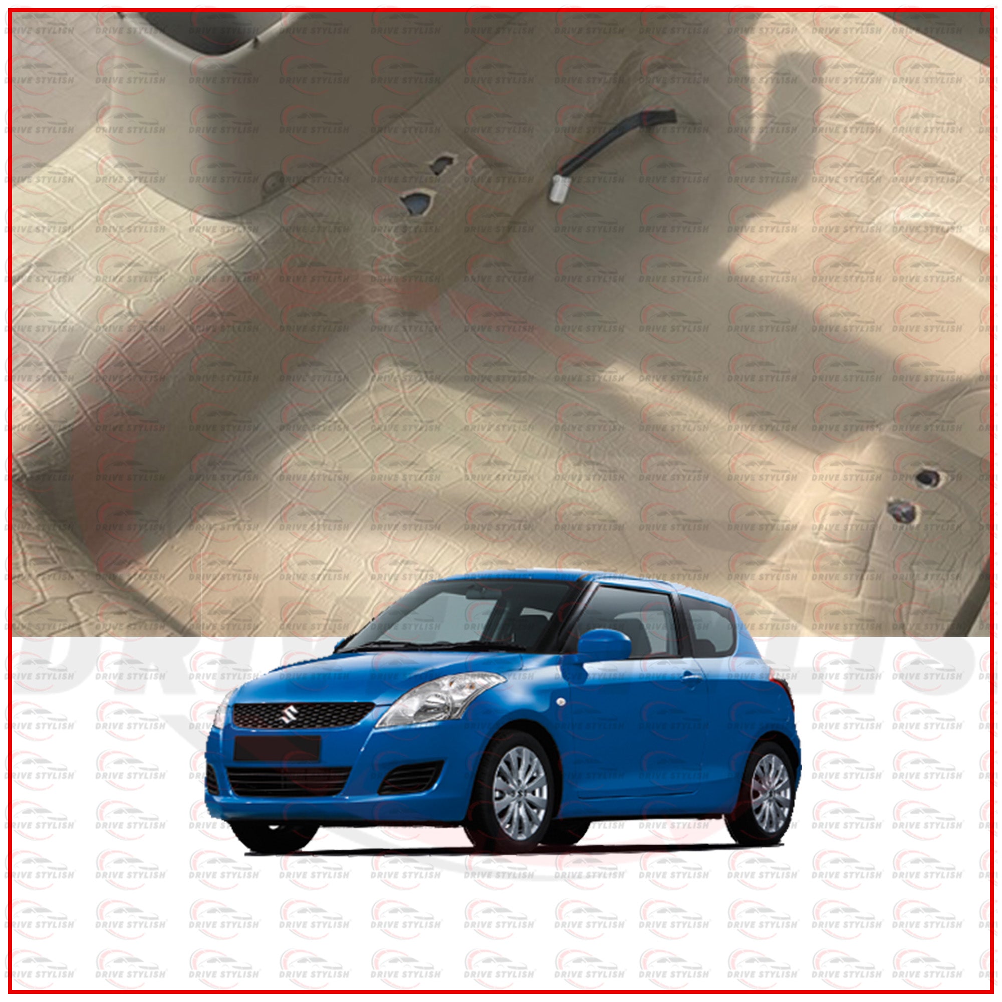 Car Flooring Lamination for Maruti Suzuki Swift 2012